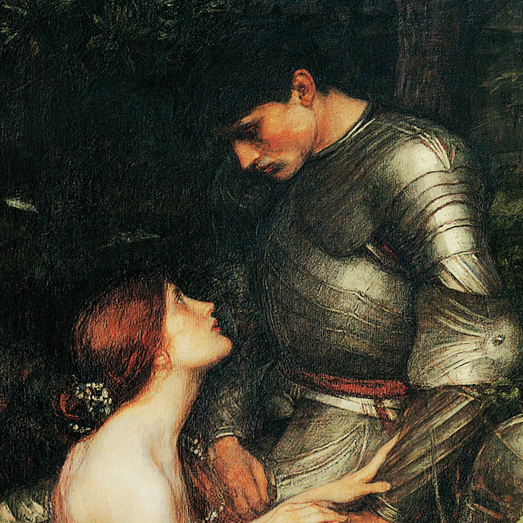 Design Toscano Lamia 1905 Canvas Replica Painting Wall Décor